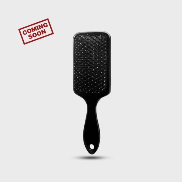 Paddle Hair Brush With Soft Bristles | Black